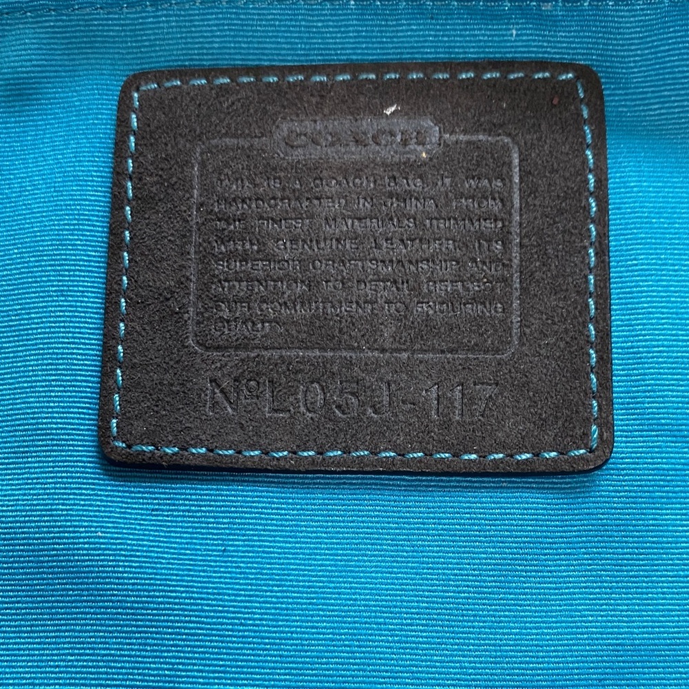Coach Vintage Black Hobo Bag with Gold Accents - Picture 3 of 11